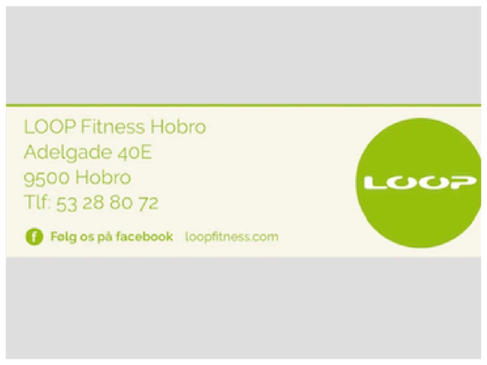 1 års medlemskab til Loop fitness Hobro og Hadsund