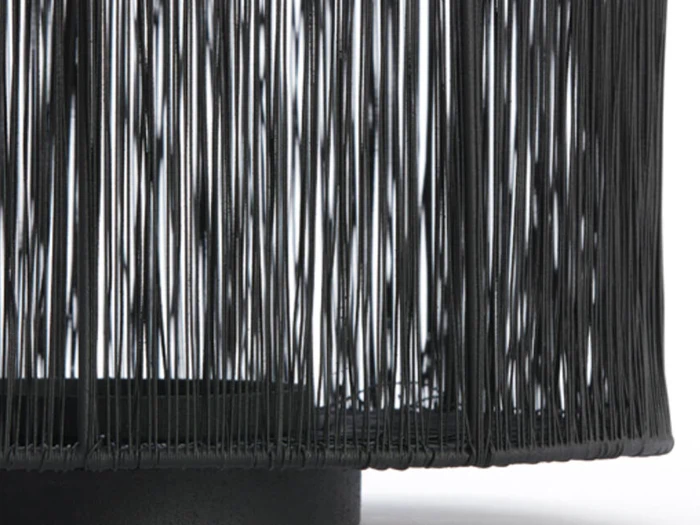 Light & Living, BANJO, Lanterne, Sort, Jern, L:26 x B:18 x H:24 cm