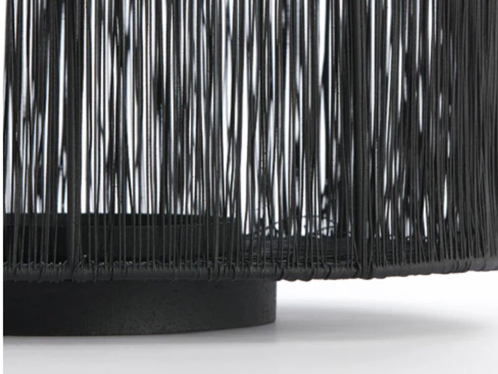 Light & Living, BANJO, Lanterne, Sort, Jern, L:28 x B:20 x H:30 cm