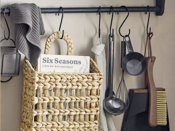 Bloomingville, Enes, Kurv, Sort, Rustfri Stål, L:16 x H:6,5 x B:8 cm