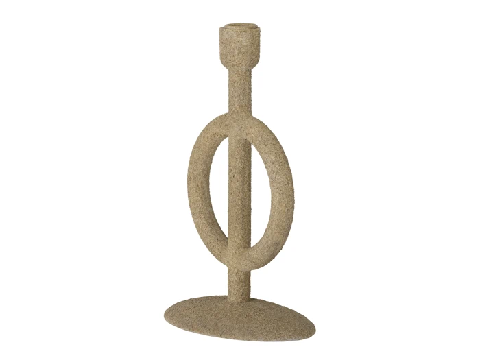 Bloomingville, Flikka, Lysestage, Natur, Polyresin, L17 x H37 x W11 cm