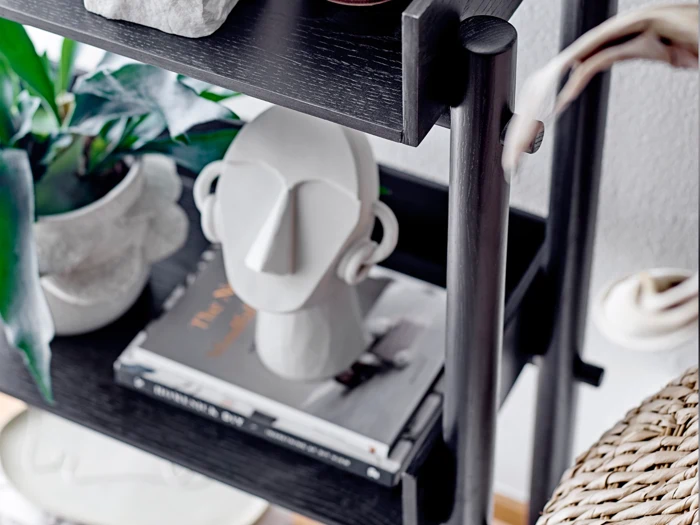 Bloomingville, Luelle, Dekoration, Hvid, Polyresin, L:17 x H:24,5 x B:14 cm