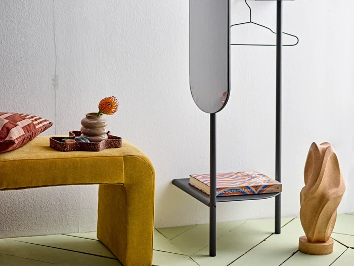 Bloomingville, Delier, Dekoration, Brun, Resin, Dia:17 x H:40 cm