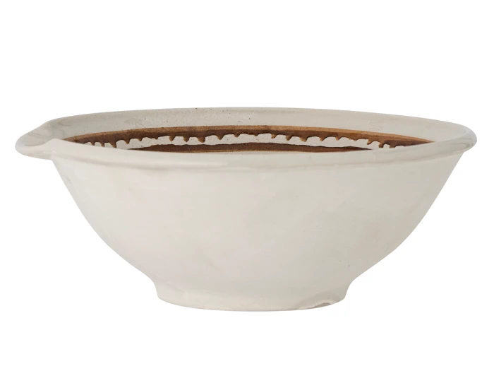 Bloomingville, Heikki, Skål, Brun, Stentøj, Dia:26,5 x H:9,5 cm