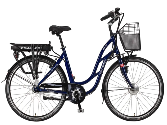 Elcykel Elvira Madigan Classic 7 gear 36V - 481 Watt timer fra Cykelland