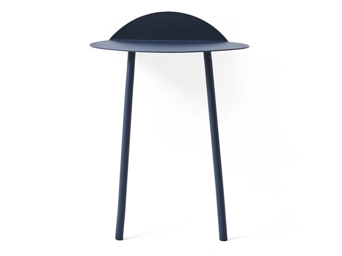Menu, Yeh wall table, low, midnight blue, 30x43x43 cm