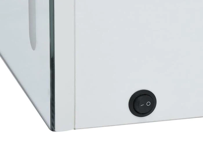 Vidaxl badeværelsesskab med spejl + LED-lys 80x12,2x68 cm