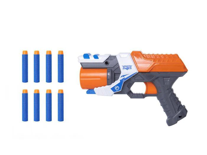 Pistol/Gevær Sæt med 82 skud - ( 3 Pistoler )