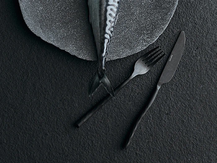 Muubs, Bestiksæt, Gunmetal, 16 dele, Rustfrit stål, L:25 cm 