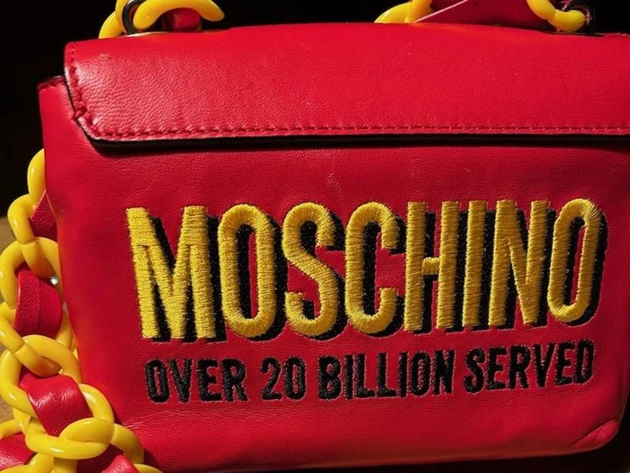 Moschino designer taske - ægte læder