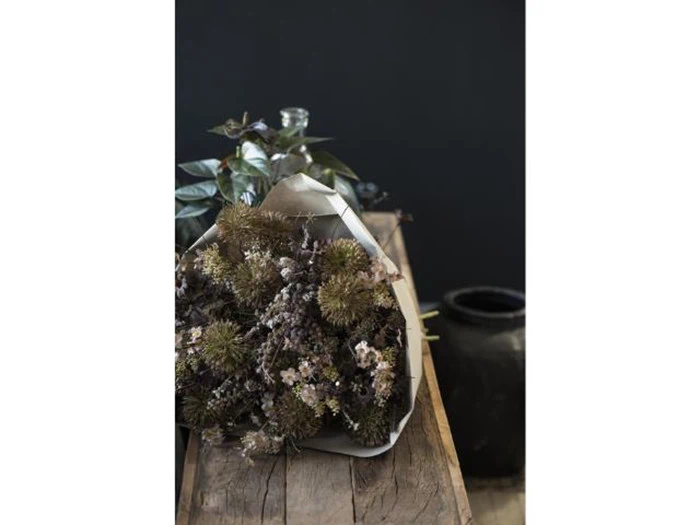 Ib Laursen, Kunstige blomster, Lilla, Plastik, L: 50 cm