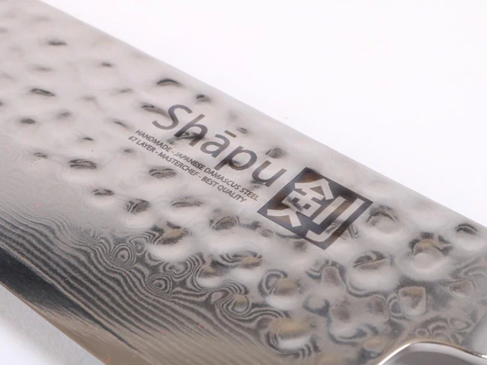5 stk Shāpu S2 kokkeknive damaskusstål - VEJL. PRIS 8.275,-