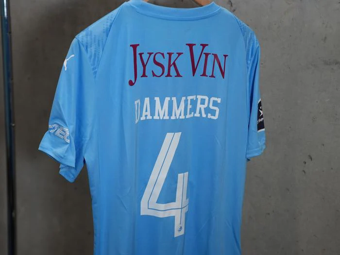 #4 Wessel Dammers's matchworn trøje fra Randers FC vs. Brøndby IF d. 10. marts 2025 - Størrelse L