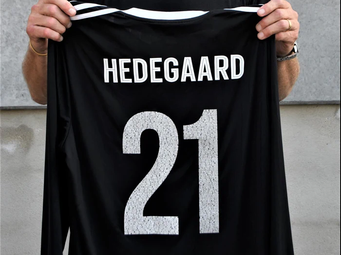 Legendekamps spillertrøje – Morten Hedegaard