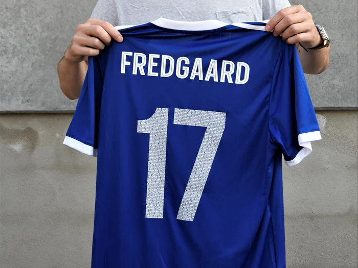 Legendekamps spillertrøje – Carsten Fredgaard