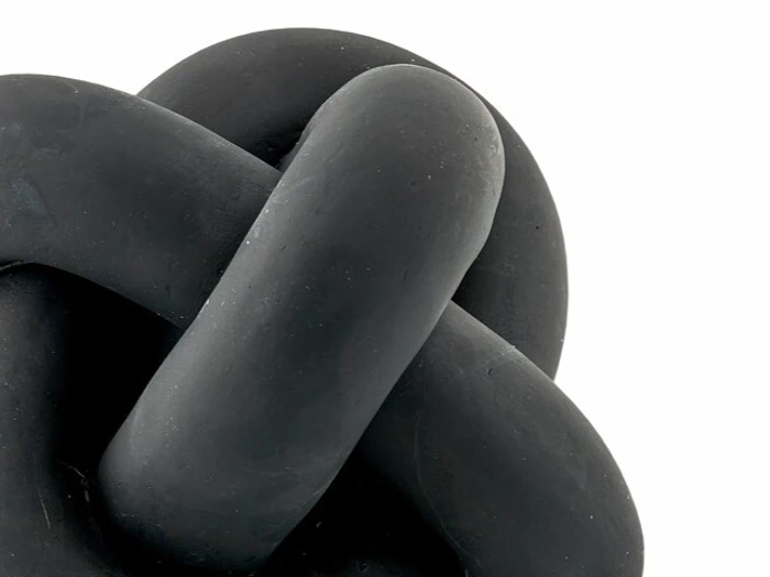 Lene Bjerre, Serafina, Dekoration, Sort, Polyresin, Dia:16 x H:13 cm