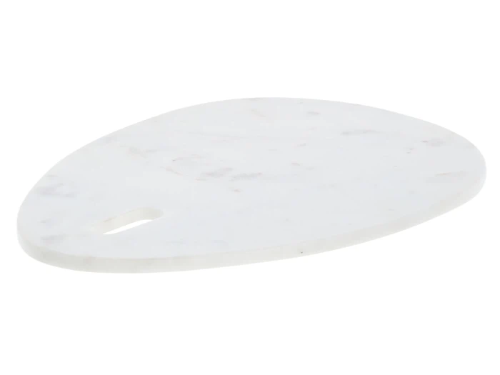 Lene Bjerre, Ellia, Skærebræt, Hvid, Marmor, L:40 x B:30 cm