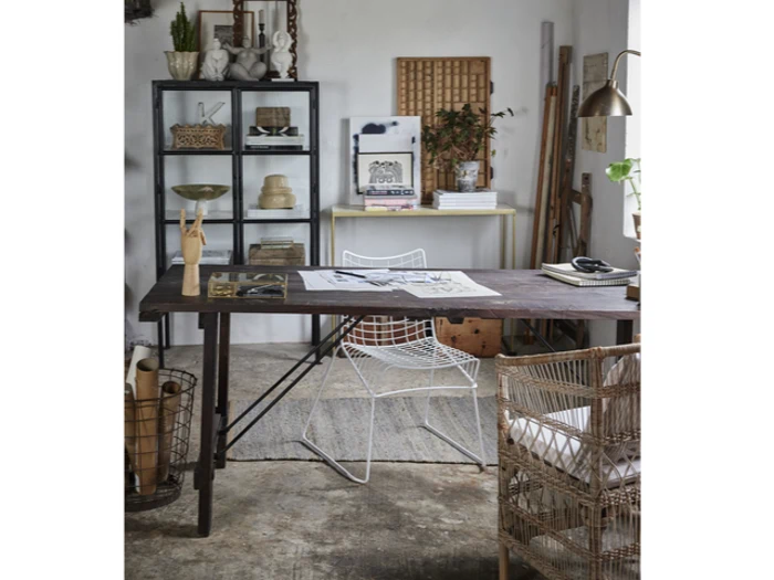 Lene Bjerre, Strissie, Tæppe, Grå, Natur, Jute, L:90 x B:60 cm