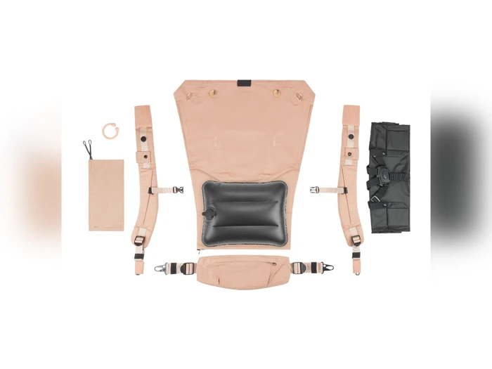 Babymoov Evolution Bæresele Moov & Boost – Hazelnut Beige
