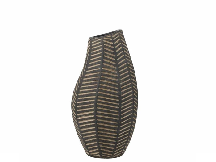 Unik håndlavet Afria vase fra Lene Bjerre - H32 cm