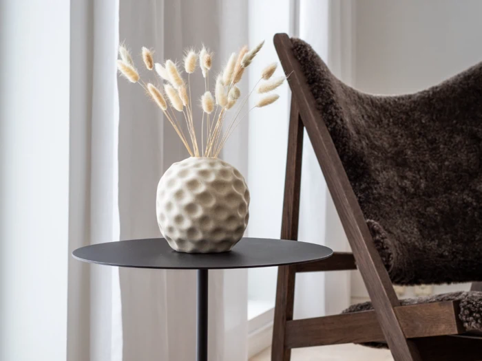 Cooee Design, Seedpod, Vase, Vanilla, Keramik, H:14 x Dia:18,5 cm