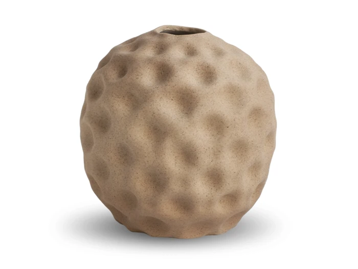 2 stk. Seedpod vaser i valnød keramik fra Cooee Design