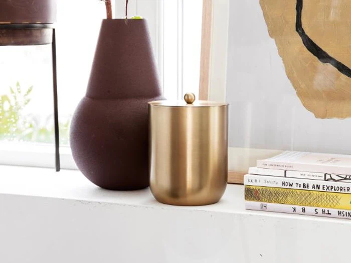 Alir Is/Vin køler I messing look fra House Doctor 