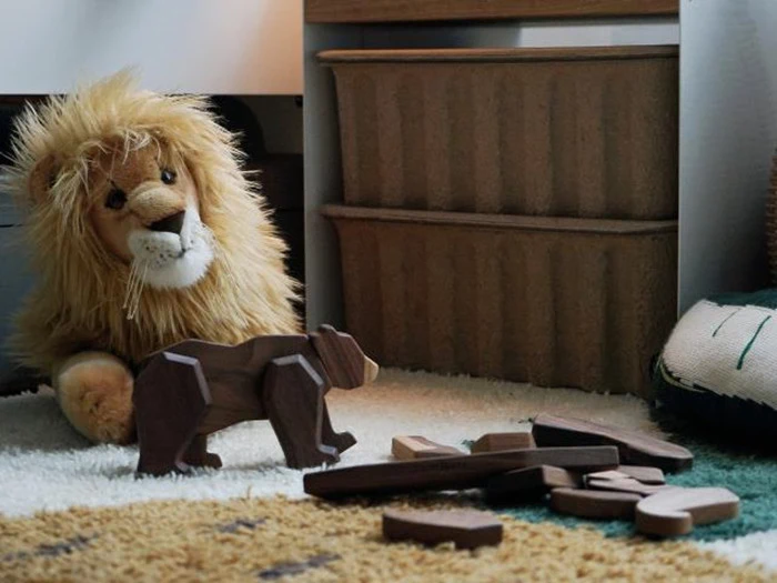 Alle 16 dyr med magneter i Nordamerikansk valnød og ask fra Fablewood