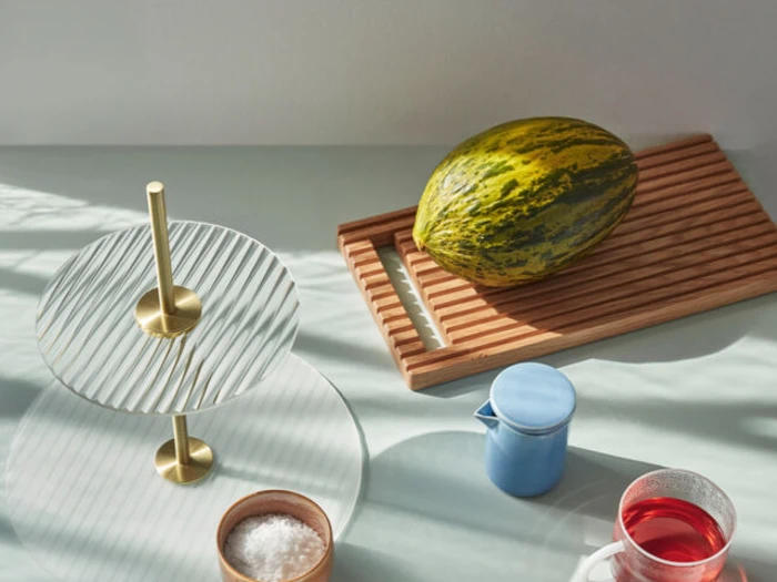 Hübsch, Alley, Skærebrætter, Natur Egetræ, Sæt af 2 stk., L:30xB:16xH:2 x L:40xB:20xH:2 cm