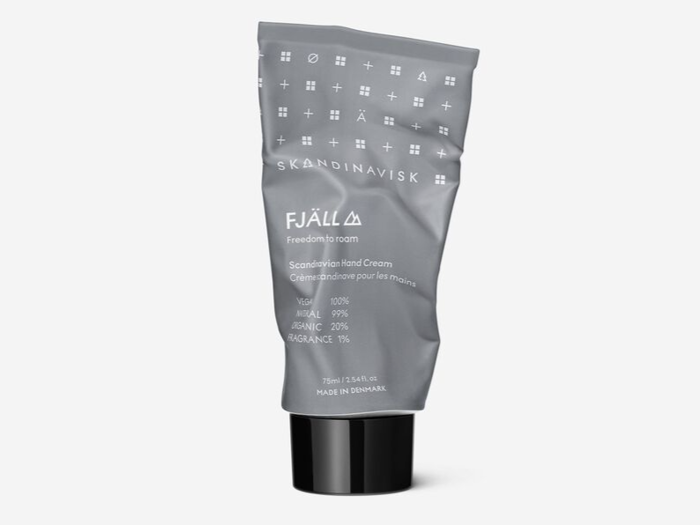 SKANDINAVISK, FJÄLL, Håndcreme, Heather, Thyme, Ground berries, Leaf sap, Grå, 75ml.