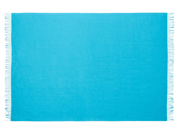 Silkeborg Uldspinderi, Amanda Lima, Plaid, Blå, 100% Pure Baby Alpaca, B:130 x L:200cm