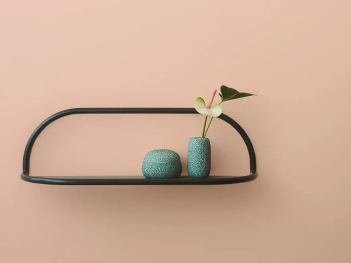 Stor moderne ANGUI pulverlakeret hylde fra AYTM - Forest