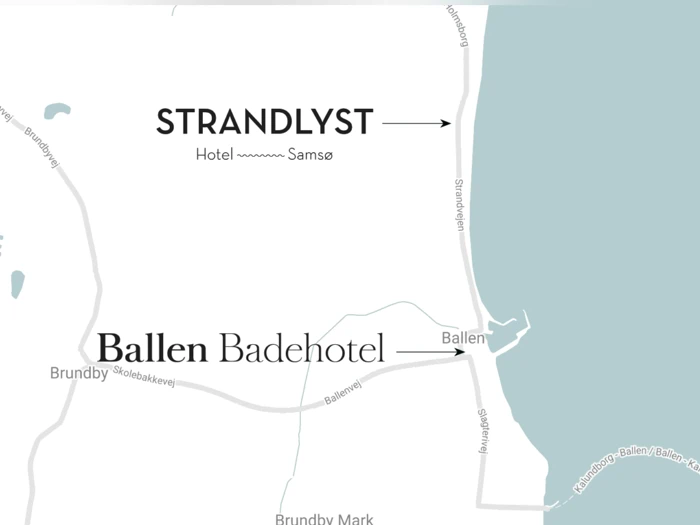 Miniferie for 2 på Samsø - Poolhus på Strandlyst Hotel og 3-retters gastronomi på Restaurant Behrnt