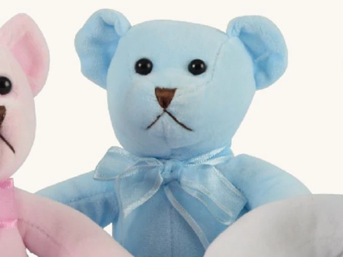 4 dele kvalitetspakke til drengeværelset - Lampe/Sengesæt/Pude/Bamse