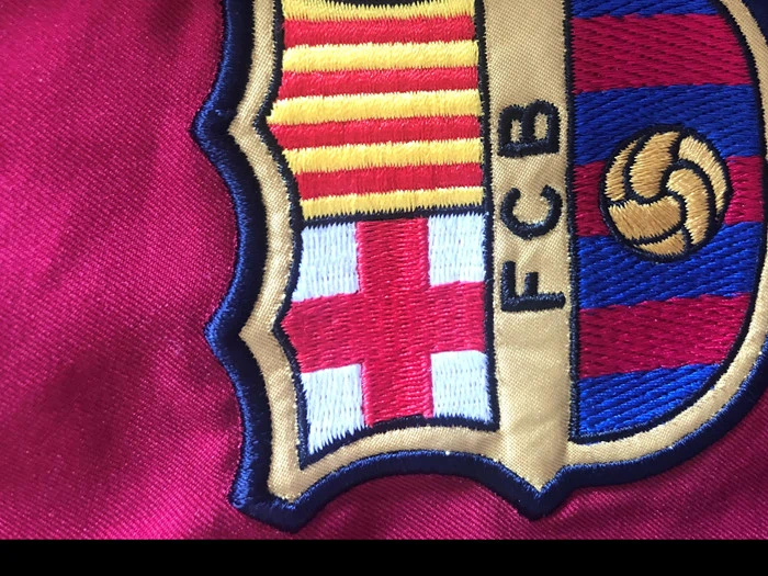 Match Worn Barcelona-trøje (Oleguer) fra 2004 - (XL)