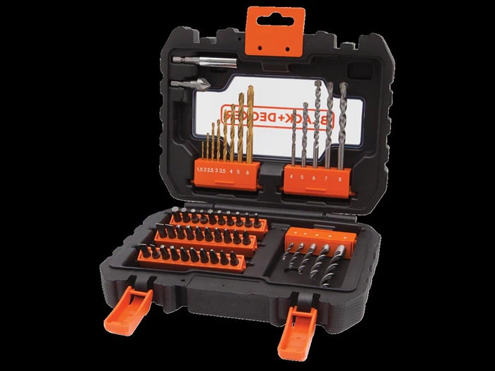 Black & Decker Bor- & Bitssæt 50 dele