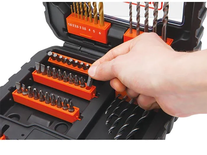 Black & Decker Bor- & Bitssæt 50 dele