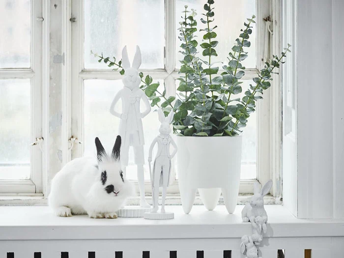 2 stk. Belle skjulersæt fra Lene Bjerre - hvid