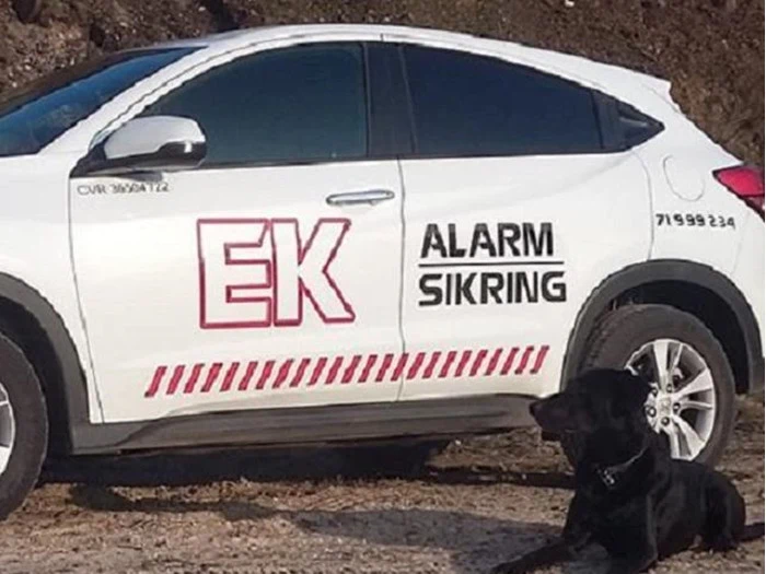 Komplet installeret tyverialarm til private eller sommerhuset fra EK Alarm og Sikring