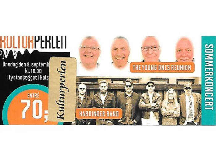 2 Billetter til Kulturperlens Sommerkoncert