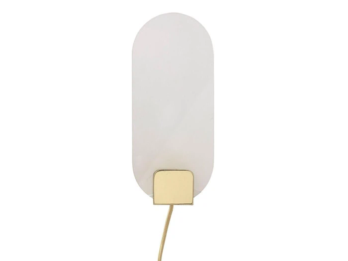 Bloomingville, Gla-væglampe, Guld, 12x28x15 cm