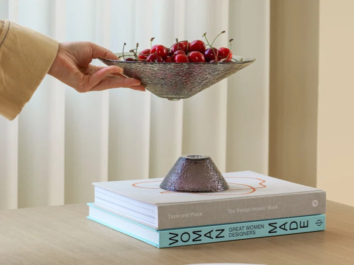 Hübsch, Bonbon, Glasskål, Large, Grøn, Brun, Glas, Dia:25 x H:12 cm