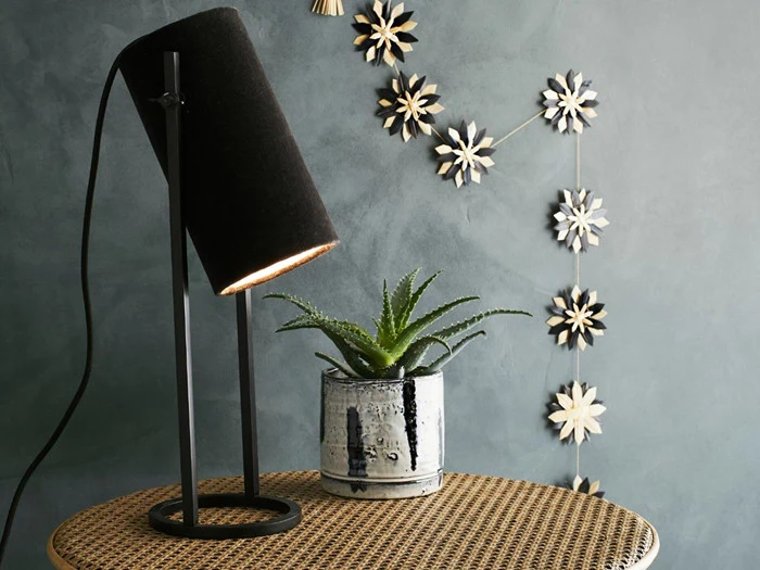 Bordlampe fra Madam Stoltz - H50 cm