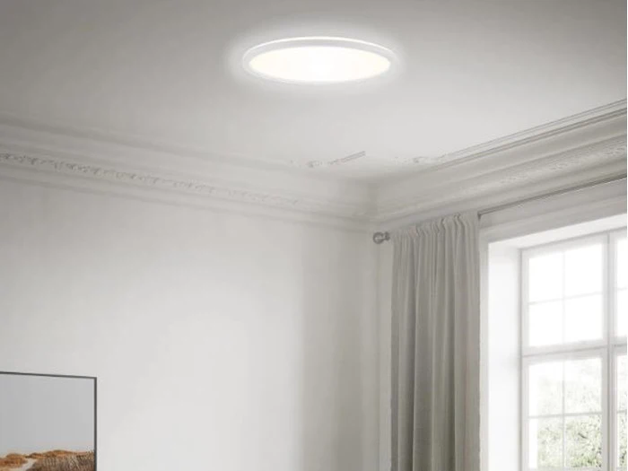 Briloner LED Slim Panel/Plafond M. Remote Ø 29,3 Cm fra Massive Stock
