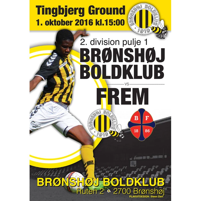 2 billetter til Brønshøj - Frem