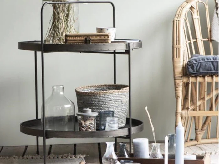 Brooklyn bord i metal fra Ib Laursen