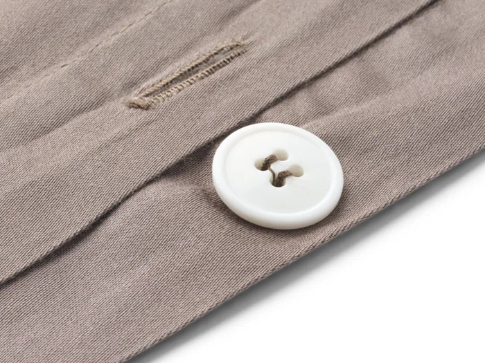 Sekan Studio, 2 Sæt, Percale, Sengesæt, Brun, 100% økologisk bomuld, B:140 x L:220 / B:60 x L:63 cm