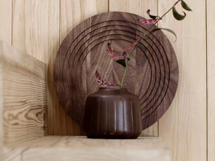 Spring Copenhagen, lille vase, brun