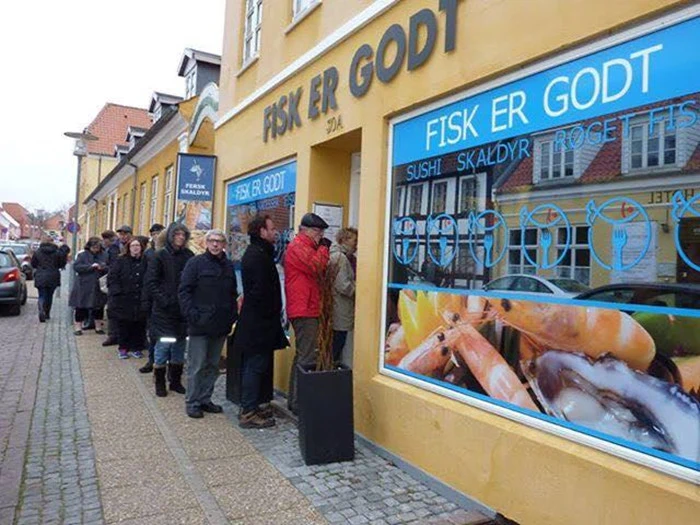 1 års forbrug af fisk fra Fisk Er Godt i Hjørring