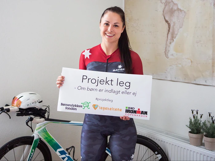 Projekt leg – om børn er indlagt eller ej, svømning